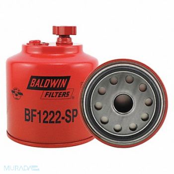 BALDWIN FILTERS Fuel Filter 5-1/4 x 4-9/32 x 5-1/4 In, 2KZX9