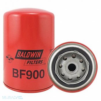 BALDWIN FILTERS Fuel Filter 5-3/8 x 3-11/16 x 5-3/8 In, 2KZY7