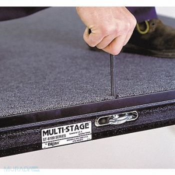 BIL-JAX Carpeted Port. Stage Package 24 x 20 Ft., 2LAE5