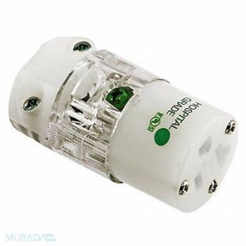 HUBBELL Connector 5-20R 20A 125V, 2LBY1