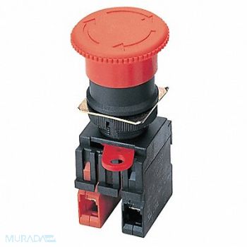 OMRON STI E-Stop Push Button 22mm 2NC Red, 2LCB8