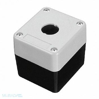 OMRON STI Pushbutton Enclosure 2.67 in 1 Hole, 2LCC2