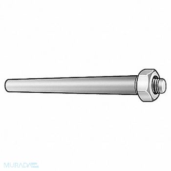 GRAINGER APPROVED Taper Pin Threaded 18-8 SS #4 x 1 PK5, 41LN09