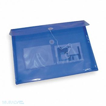 GRAINGER APPROVED Envelope Side Open Legal Blue PK5, 2LJW5