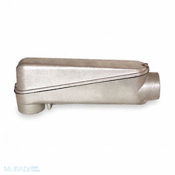 HUBBELL KILLARK Conduit Outlet Body Iron 2-1/2 In., 2LLC8