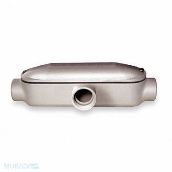 HUBBELL KILLARK Conduit Outlet Body Aluminum T, 2LLG9