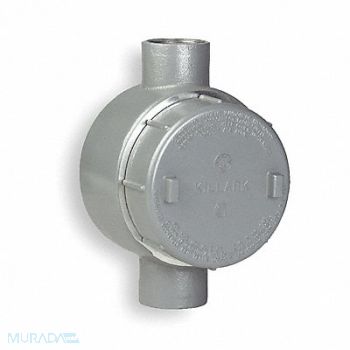 HUBBELL KILLARK Conduit Outlet Body Aluminum Trd Sz 1in, 2LLL9