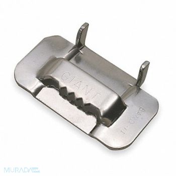 BAND-IT Band Clamp Buckles 201/301SS 1 1/4 PK25, 16P354
