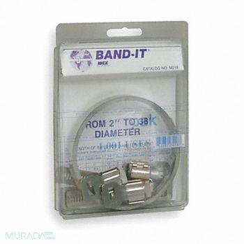 BAND-IT Adj. Clamp Kit 10 Band L 7/16 W, 2LPC9