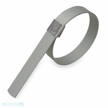 BAND-IT Band Clamp 5/8 W 2 1/2 Max OD PK10, 2LPD9