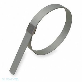 BAND-IT Band Clamp 5/8 W 3 3/4 Max OD PK10, 2LPF2