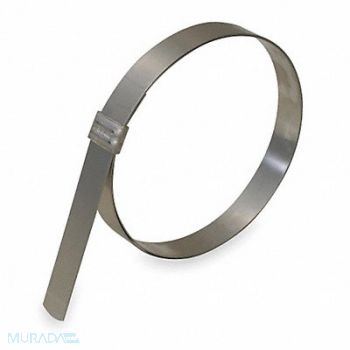 BAND-IT Band Clamp 3/4 W Lip-Lock 4 3/4 OD PK16, 2LPH6