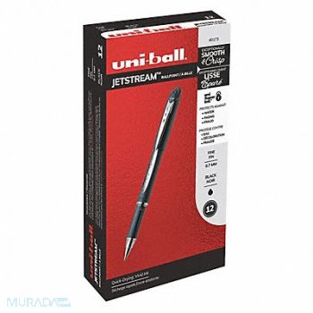 UNI-BALL Rollerball Pens Black PK12, 2LUC8