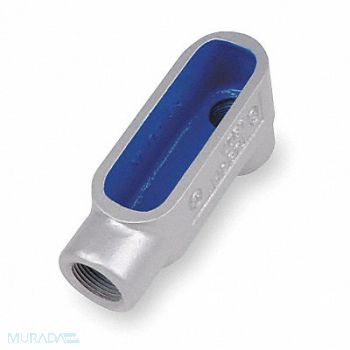 THOMAS BETTS Conduit Outlet Body Iron Trd Sz 1 1/2in, 2LUN8