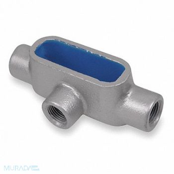 THOMAS BETTS Conduit Outlet Body Iron Trd Sz 2in, 2LUR3