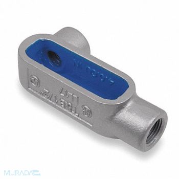 THOMAS BETTS Conduit Outlet Body Iron Trd Sz 1 1/2in, 2LUR8