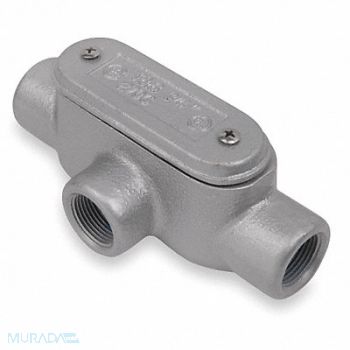 THOMAS BETTS Conduit Outlet Body Iron Trd Sz 1in, 2LUV6