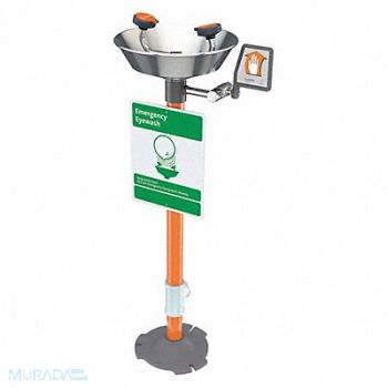 GUARDIAN EQUIPMENT Eyewash Station Pedestal Mnt SS 15-1/2 W, 2LVJ7