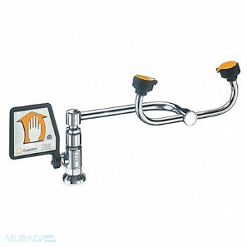 GUARDIAN EQUIPMENT Eyewash Deck Mount Left 17-3/8 W 4-1/8 D, 2LVK3