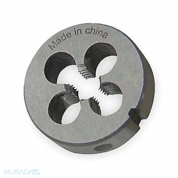 WESTWARD Rd Solid Die HSS #10-24 1 In OD, 2LWU3