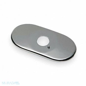 CHICAGO FAUCETS Trim/Cover Plate Chrme 6-1/2 L 2-3/4 W, 2LYH5
