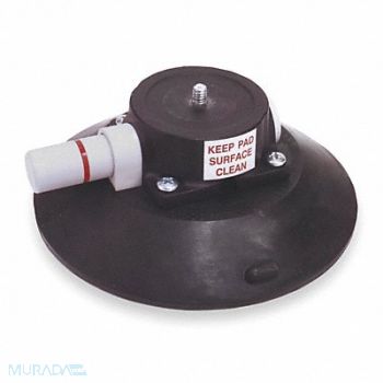 WOOD S POWR-GRIP Suction Cup Mount 6 In Dia 1/4-20x1/4, 2MDF1