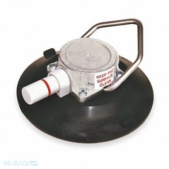 WOOD S POWR-GRIP Suction Cup Mount 6 In Dia Tie-Down, 2MDF2