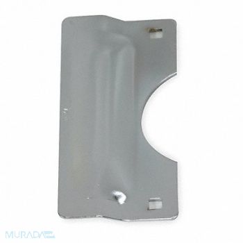 GRAINGER APPROVED Door Latch Guard Chrome 7 x 3 In., 2MDH6