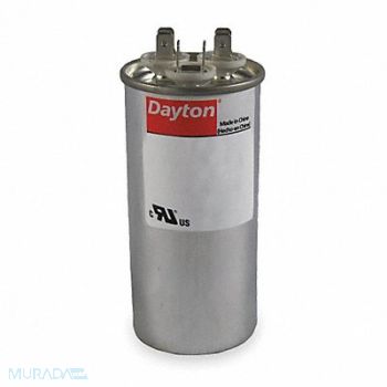 DAYTON Dual Run Capacitor 70/7.5 MFD 5 5/8 H, 6FLT7