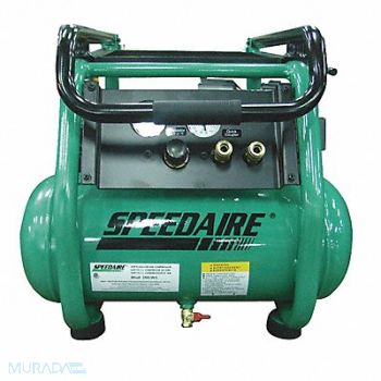 SPEEDAIRE Portable Air Compressor 4 gal Hot Dog, 2MLW5