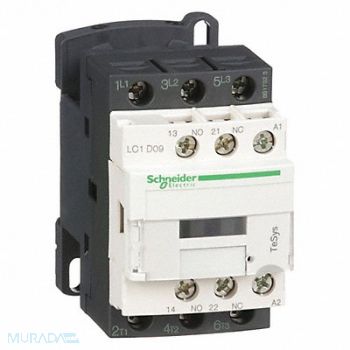 SCHNEIDER ELECTRIC G3478 IEC Magnetic Contactor 480VAC 9A 1NC/1NO, 2MMP3