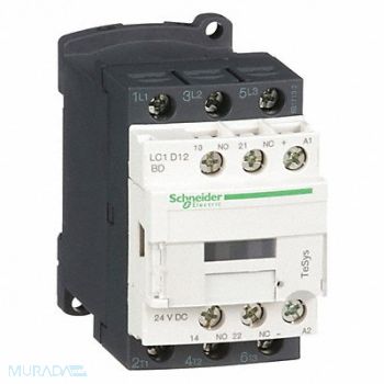 SCHNEIDER ELECTRIC G3479 IEC Magnetc Cntactr 24VDC 12A 1NC/1NO, 2MMR1