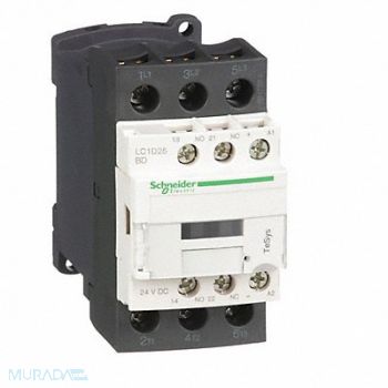 SCHNEIDER ELECTRIC G3481 IEC Magnetc Cntactr 24VDC 25A 1NC/1NO, 2MMT2
