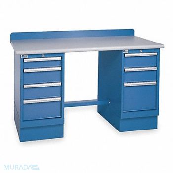 LISTA Workbench Laminate 72 W 30 D, 2MNU8