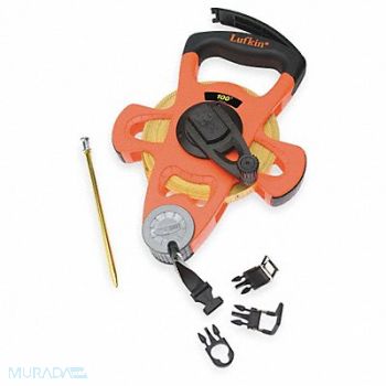 CRESCENT LUFKIN Tape Measure 3/4 Inx100 ft Orange/Black, 2MVU1