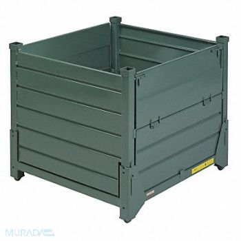 STEEL KING Clps Bulk Ctr Vista Green Vented 48 in, 2MVU5