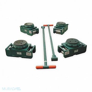 HILMAN ROLLERS Equipment Roller Kit 240 000 lb Swivel, 2MWK3