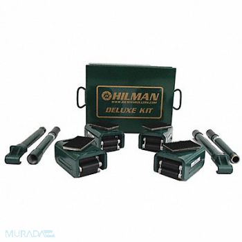 HILMAN ROLLERS Equipment Roller Kit 8000 lb Swivel, 2MWK5