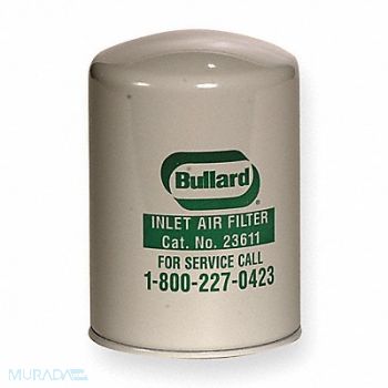 BULLARD Replacement Inlet Filter, 2MWL1