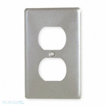 HUBBELL KILLARK Weatherproof Cover Vertical Aluminum, 2MY62