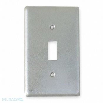 HUBBELL KILLARK Weatherproof Cover Vertical Aluminum, 2MY64