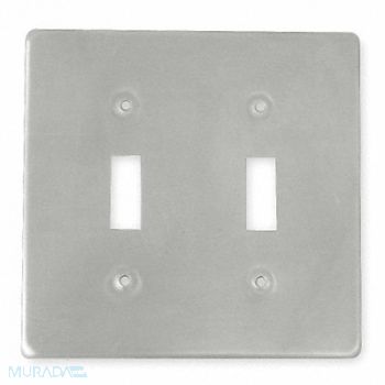 HUBBELL KILLARK Weatherproof Cover Vertical Aluminum, 2MY69