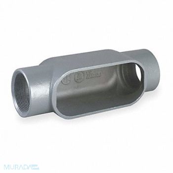 HUBBELL KILLARK Conduit Outlet Body Iron Trd Sz 2in, 2MY81