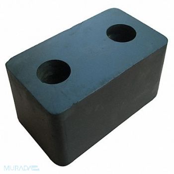 GRAINGER APPROVED Trailer/Crane Dock Bumper Rubber PK2, 2MYR7