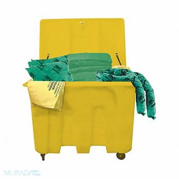 BRADY SPC ABSORBENTS Spill Kit Chem/Hazmat Orange, 2NCR2