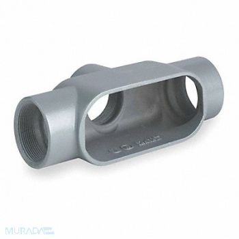 HUBBELL KILLARK Conduit Outlet Body Iron Trd Sz 2in, 2NE50