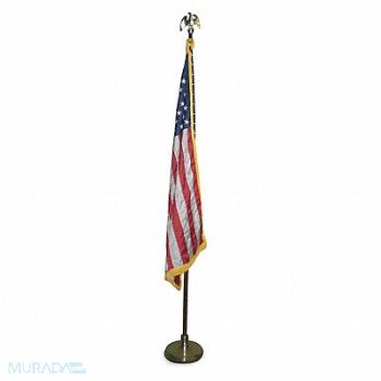 NYLGLO US Flag Set indoor 4x6 Ft, 2NED9