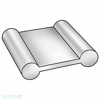 GRAINGER APPROVED DogboneConveyorWearStrip 3/8 Rad 3 1/4 W, 2NJD9