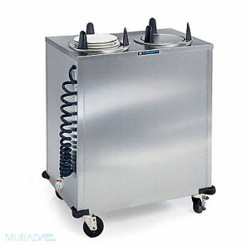LAKESIDE Plate Dispenser Cart Heated 32x19x40, 2NKC5