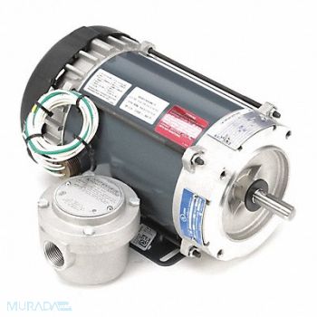MARATHON MOTORS Motor 1/2 HP 1725 rpm 56C 115/208-230V, 2NKZ1